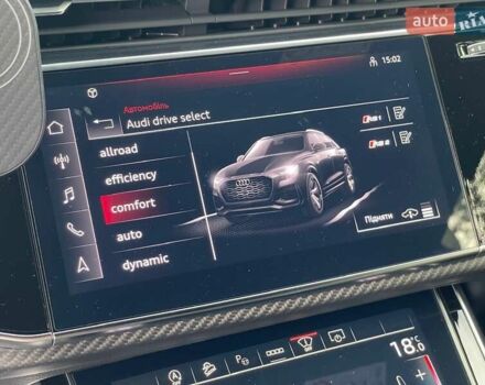 Серый Ауди RS Q8, объемом двигателя 4 л и пробегом 27 тыс. км за 128900 $, фото 57 на Automoto.ua