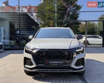 Серый Ауди RS Q8, объемом двигателя 4 л и пробегом 27 тыс. км за 126900 $, фото 1 на Automoto.ua