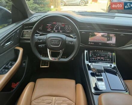 Синий Ауди RS Q8, объемом двигателя 4 л и пробегом 51 тыс. км за 87000 $, фото 44 на Automoto.ua