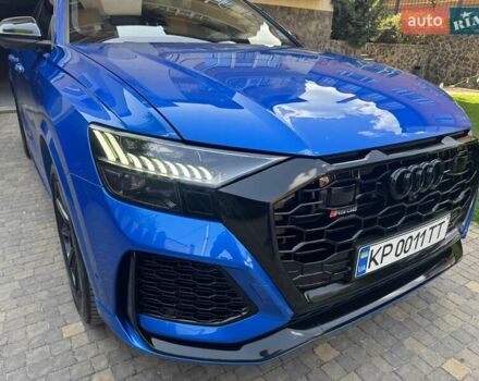 Синий Ауди RS Q8, объемом двигателя 4 л и пробегом 51 тыс. км за 87000 $, фото 55 на Automoto.ua
