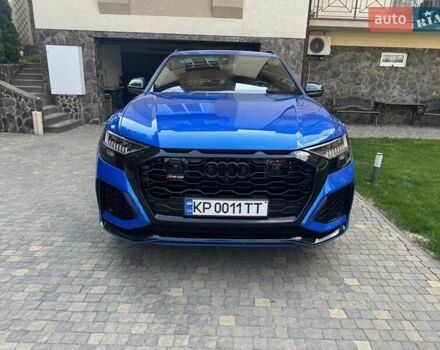 Синий Ауди RS Q8, объемом двигателя 4 л и пробегом 51 тыс. км за 87000 $, фото 3 на Automoto.ua