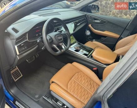 Синий Ауди RS Q8, объемом двигателя 4 л и пробегом 51 тыс. км за 87000 $, фото 21 на Automoto.ua