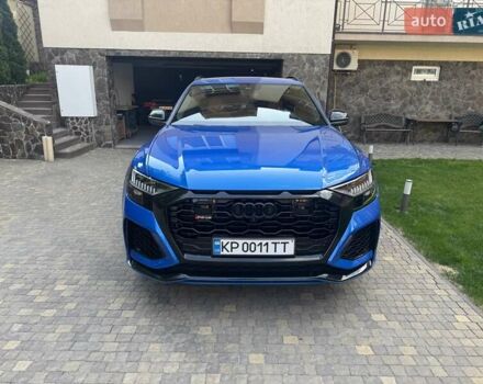 Синий Ауди RS Q8, объемом двигателя 4 л и пробегом 51 тыс. км за 87000 $, фото 1 на Automoto.ua