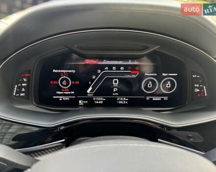 Синій Ауді RS Q8, об'ємом двигуна 4 л та пробігом 51 тис. км за 92500 $, фото 57 на Automoto.ua
