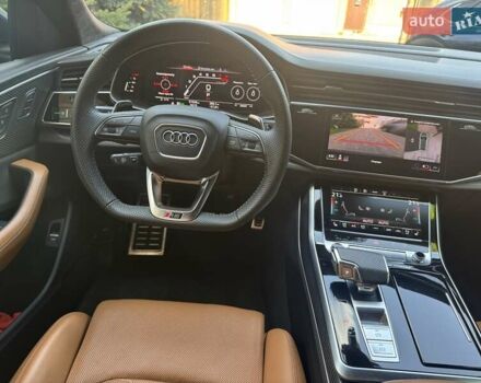 Синий Ауди RS Q8, объемом двигателя 4 л и пробегом 51 тыс. км за 87000 $, фото 41 на Automoto.ua