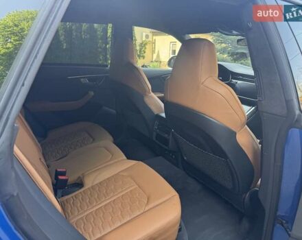 Синий Ауди RS Q8, объемом двигателя 4 л и пробегом 51 тыс. км за 87000 $, фото 29 на Automoto.ua