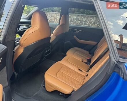 Синий Ауди RS Q8, объемом двигателя 4 л и пробегом 51 тыс. км за 87000 $, фото 31 на Automoto.ua