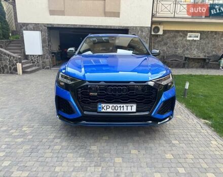 Синий Ауди RS Q8, объемом двигателя 4 л и пробегом 51 тыс. км за 87000 $, фото 2 на Automoto.ua