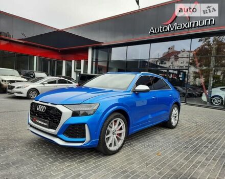 Синий Ауди RS Q8, объемом двигателя 4 л и пробегом 22 тыс. км за 119900 $, фото 7 на Automoto.ua