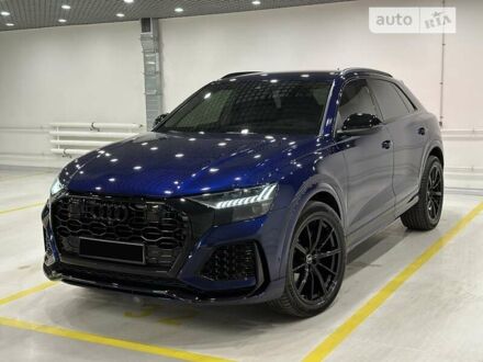 Ауді RS Q8 2020 у Києві на Automoto.ua Синій Ауді RS Q8, об'ємом двигуна 4 л та пробігом 74 тис. км за 113900 $, фото 1 на Automoto.ua