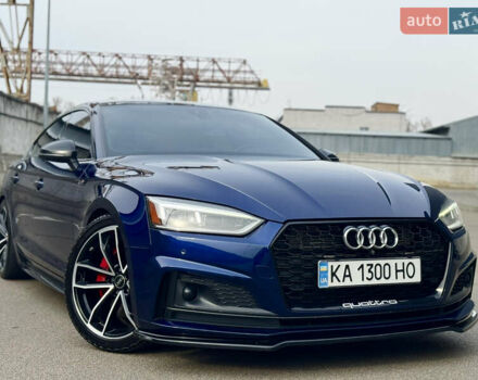 Синий Ауди S5 Sportback, объемом двигателя 3 л и пробегом 140 тыс. км за 32000 $, фото 2 на Automoto.ua