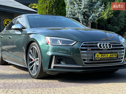 Зелений Ауді S5 Sportback, об'ємом двигуна 3 л та пробігом 87 тис. км за 35500 $, фото 1 на Automoto.ua