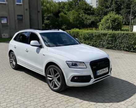 Белый Ауди SQ5, объемом двигателя 3 л и пробегом 162 тыс. км за 16000 $, фото 7 на Automoto.ua