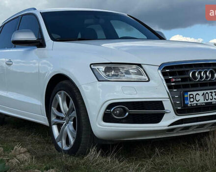 Белый Ауди SQ5, объемом двигателя 2.97 л и пробегом 215 тыс. км за 27000 $, фото 1 на Automoto.ua