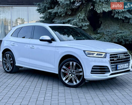 Белый Ауди SQ5, объемом двигателя 3 л и пробегом 170 тыс. км за 25600 $, фото 6 на Automoto.ua
