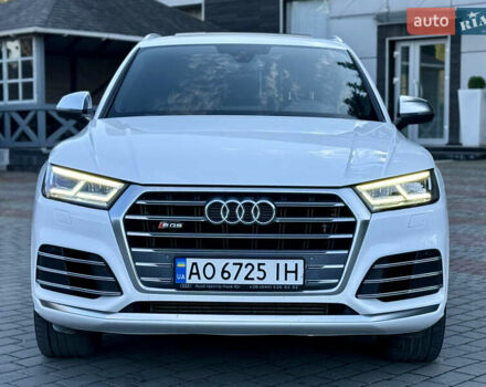 Белый Ауди SQ5, объемом двигателя 3 л и пробегом 170 тыс. км за 25600 $, фото 10 на Automoto.ua