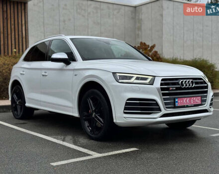 Ауди SQ5 2018 в Киеве на Automoto.ua Белый Ауди SQ5, объемом двигателя 3 л и пробегом 141 тыс. км за 27900 $, фото 15 на Automoto.ua