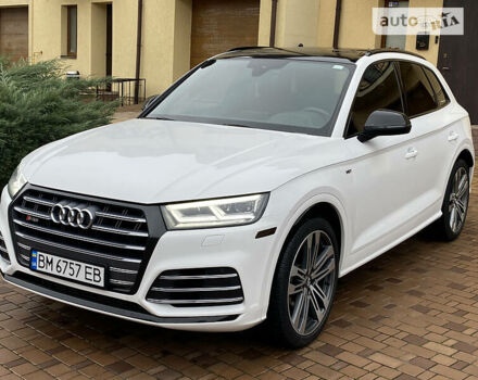 Білий Ауді SQ5, об'ємом двигуна 3 л та пробігом 61 тис. км за 46500 $, фото 3 на Automoto.ua