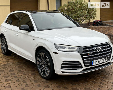 Білий Ауді SQ5, об'ємом двигуна 3 л та пробігом 61 тис. км за 46500 $, фото 20 на Automoto.ua