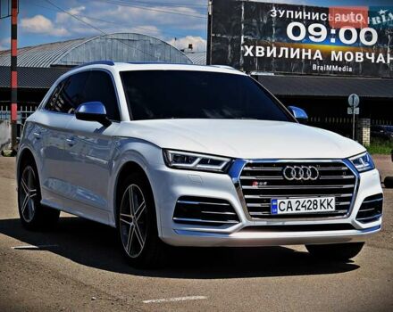 Белый Ауди SQ5, объемом двигателя 3 л и пробегом 44 тыс. км за 42000 $, фото 1 на Automoto.ua