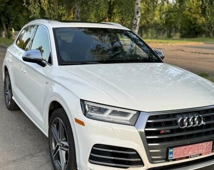 Белый Ауди SQ5, объемом двигателя 3 л и пробегом 110 тыс. км за 34500 $, фото 1 на Automoto.ua