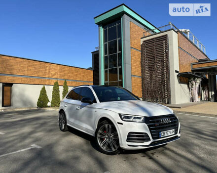 Білий Ауді SQ5, об'ємом двигуна 3 л та пробігом 84 тис. км за 43500 $, фото 1 на Automoto.ua