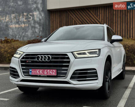 Ауди SQ5 2018 в Киеве на Automoto.ua Белый Ауди SQ5, объемом двигателя 3 л и пробегом 141 тыс. км за 27900 $, фото 9 на Automoto.ua