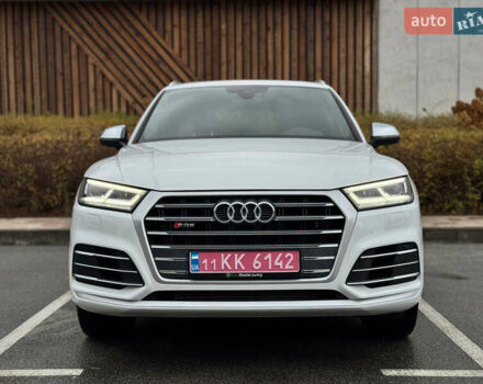 Ауди SQ5 2018 в Киеве на Automoto.ua Белый Ауди SQ5, объемом двигателя 3 л и пробегом 141 тыс. км за 27900 $, фото 10 на Automoto.ua