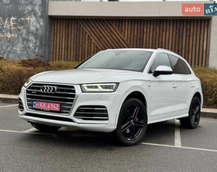 Ауди SQ5 2018 в Киеве на Automoto.ua Белый Ауди SQ5, объемом двигателя 3 л и пробегом 141 тыс. км за 27900 $, фото 3 на Automoto.ua