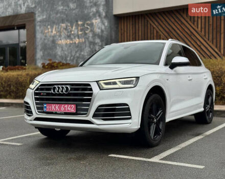Ауди SQ5 2018 в Киеве на Automoto.ua Белый Ауди SQ5, объемом двигателя 3 л и пробегом 141 тыс. км за 27900 $, фото 8 на Automoto.ua