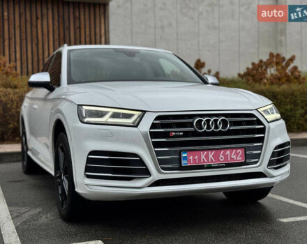 Ауди SQ5 2018 в Киеве на Automoto.ua Белый Ауди SQ5, объемом двигателя 3 л и пробегом 141 тыс. км за 27900 $, фото 13 на Automoto.ua