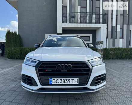 Білий Ауді SQ5, об'ємом двигуна 3 л та пробігом 77 тис. км за 44400 $, фото 5 на Automoto.ua