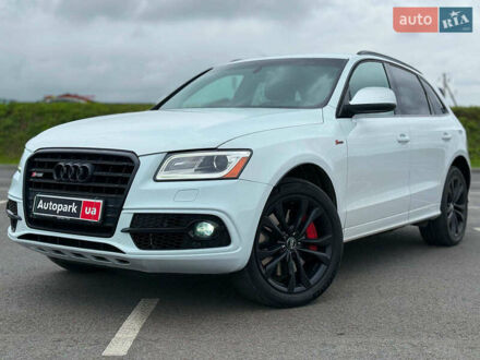 Ауди SQ5 2014 в Львове на Automoto.ua Белый Ауди SQ5, объемом двигателя 3 л и пробегом 171 тыс. км за 15990 $, фото 1 на Automoto.ua