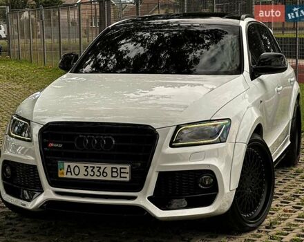 Білий Ауді SQ5, об'ємом двигуна 3 л та пробігом 117 тис. км за 25500 $, фото 1 на Automoto.ua