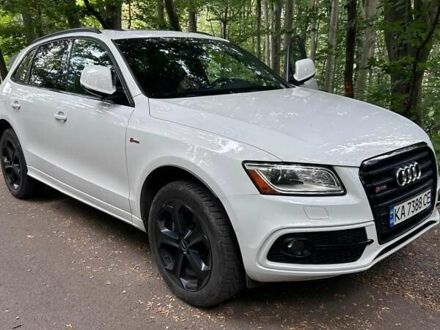 Белый Ауди SQ5, объемом двигателя 3 л и пробегом 135 тыс. км за 23000 $, фото 1 на Automoto.ua