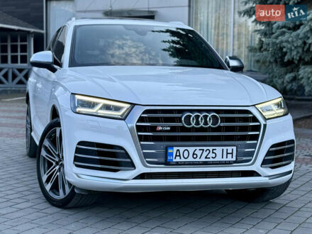 Белый Ауди SQ5, объемом двигателя 3 л и пробегом 170 тыс. км за 25600 $, фото 1 на Automoto.ua