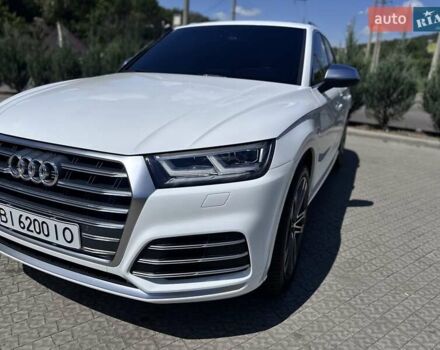 Белый Ауди SQ5, объемом двигателя 3 л и пробегом 203 тыс. км за 28499 $, фото 1 на Automoto.ua