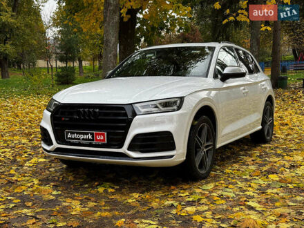Ауди SQ5 2019 в Киеве на Automoto.ua Белый Ауди SQ5, объемом двигателя 3 л и пробегом 125 тыс. км за 31440 $, фото 1 на Automoto.ua