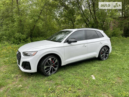 Білий Ауді SQ5, об'ємом двигуна 3 л та пробігом 25 тис. км за 57900 $, фото 1 на Automoto.ua