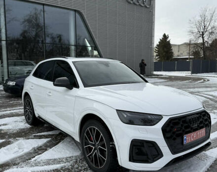 Белый Ауди SQ5, объемом двигателя 3 л и пробегом 47 тыс. км за 41500 $, фото 1 на Automoto.ua