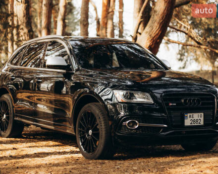 Черный Ауди SQ5, объемом двигателя 3 л и пробегом 137 тыс. км за 21500 $, фото 1 на Automoto.ua