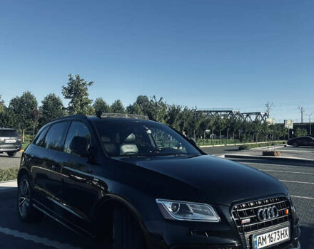 Черный Ауди SQ5, объемом двигателя 3 л и пробегом 182 тыс. км за 25299 $, фото 2 на Automoto.ua