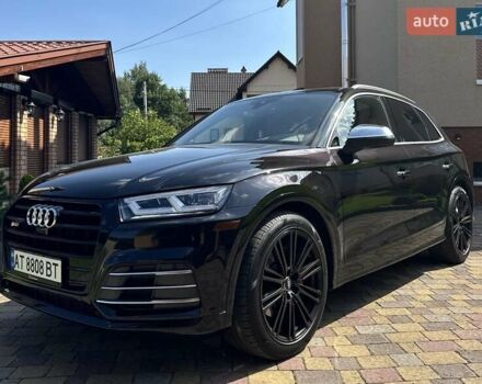 Черный Ауди SQ5, объемом двигателя 3 л и пробегом 168 тыс. км за 34800 $, фото 4 на Automoto.ua