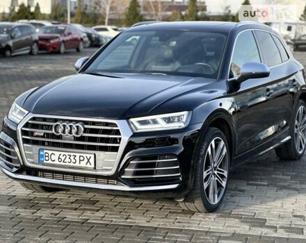 Чорний Ауді SQ5, об'ємом двигуна 3 л та пробігом 96 тис. км за 33950 $, фото 2 на Automoto.ua