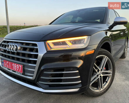 Черный Ауди SQ5, объемом двигателя 3 л и пробегом 88 тыс. км за 28900 $, фото 3 на Automoto.ua
