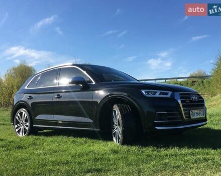 Ауди SQ5 2018 в Хмельницком на Automoto.ua Черный Ауди SQ5, объемом двигателя 3 л и пробегом 59 тыс. км за 47000 $, фото 10 на Automoto.ua