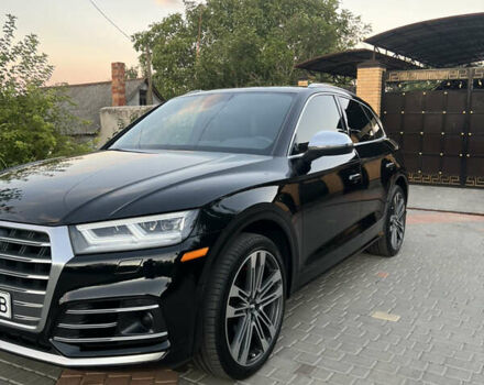 Черный Ауди SQ5, объемом двигателя 3 л и пробегом 97 тыс. км за 39500 $, фото 3 на Automoto.ua