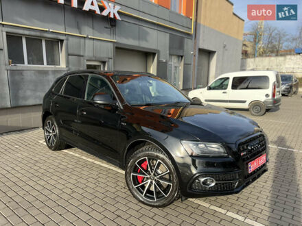 Черный Ауди SQ5, объемом двигателя 3 л и пробегом 143 тыс. км за 19999 $, фото 1 на Automoto.ua