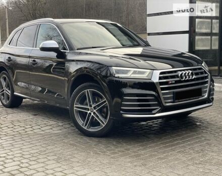 Чорний Ауді SQ5, об'ємом двигуна 3 л та пробігом 105 тис. км за 41000 $, фото 1 на Automoto.ua