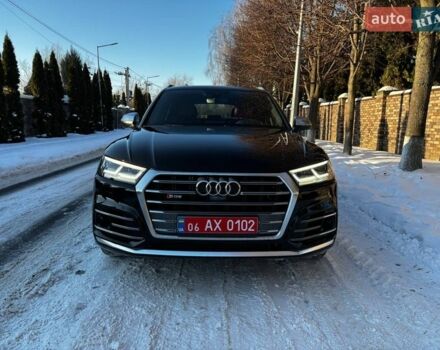 Черный Ауди SQ5, объемом двигателя 3 л и пробегом 112 тыс. км за 33700 $, фото 1 на Automoto.ua